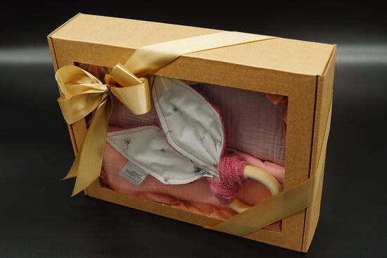 Paladziņu un čaukstošās austiņas komplekts